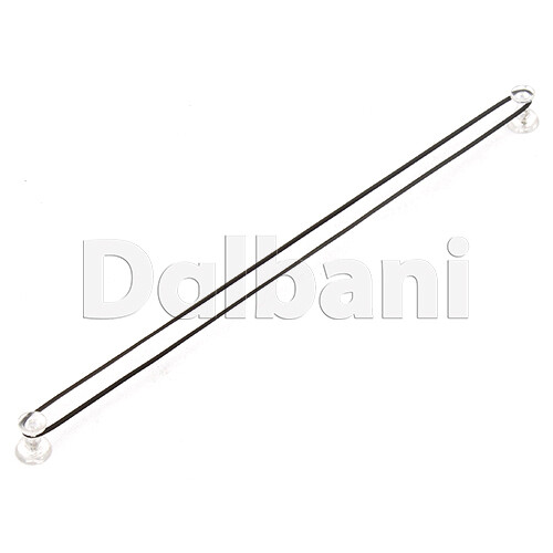 Square Rubber Belt 1.0mm Thick 122mm Inside Dia VCR Cassette Deck Arduino Motor - Picture 2 of 2