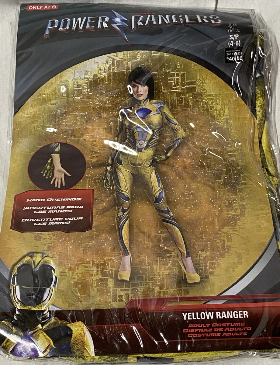 Fantasia De Power Ranger Amarelo Feminina Power Rangers Yellow Ranger