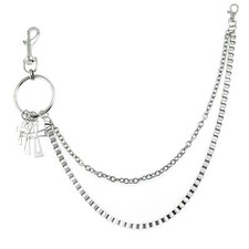 Chaînes unisexes hip hop punk chaîne gothique pour pantalon pantalon jean motard