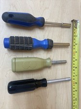 1/4" Bit Driver Socket Driver Tools Handheld Screwdrivers Set Lot of Four