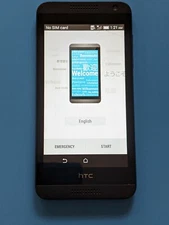 HTC Desire 610 (0P9O110) 8GB - Gray Smartphone Cracked screen Clean 