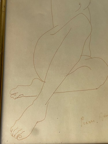 Pierre AMBROGIANI (1907-1985) Original Drawing - Portrait Woman Style MODIGLIANI - Picture 9 of 11