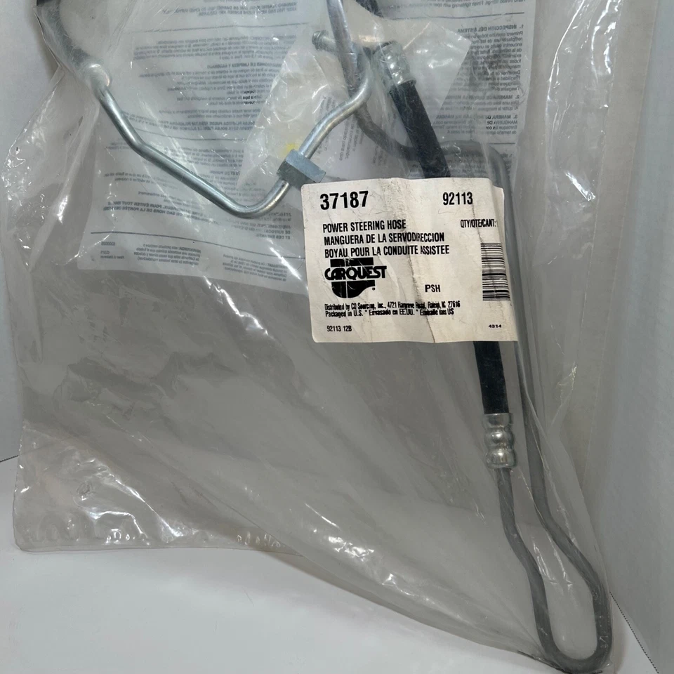 Manguera de dirección asistida 37187 Carquest para Ford Thunderbird y Lincoln LS Foto 2 de 2