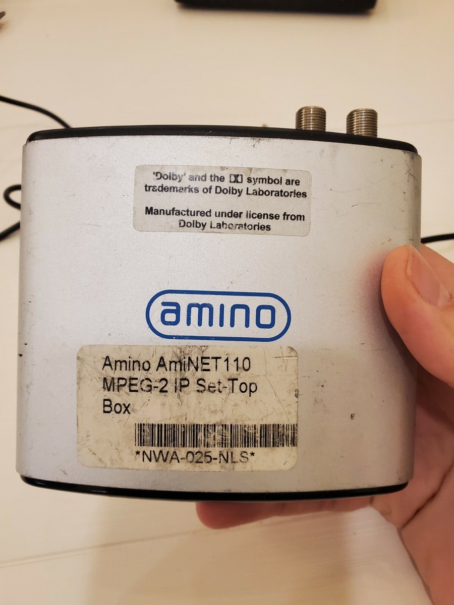 Amino AmiNET110 IPTV Video Decoder Box | eBay