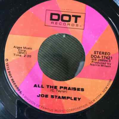 Joe Stampley If You Touch Me (Youve Got To Love Me) Vinyl Single 7inch