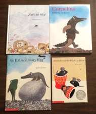 Lot of 4 By Leo Lionni CORNELIUS, SWIMMY