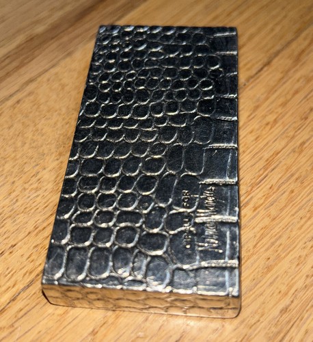 CIPOLLA For Neiman Marcus Pewter SEASHELL / STARFISH TRINKET BOX - 3.5"x2" - Picture 3 of 8