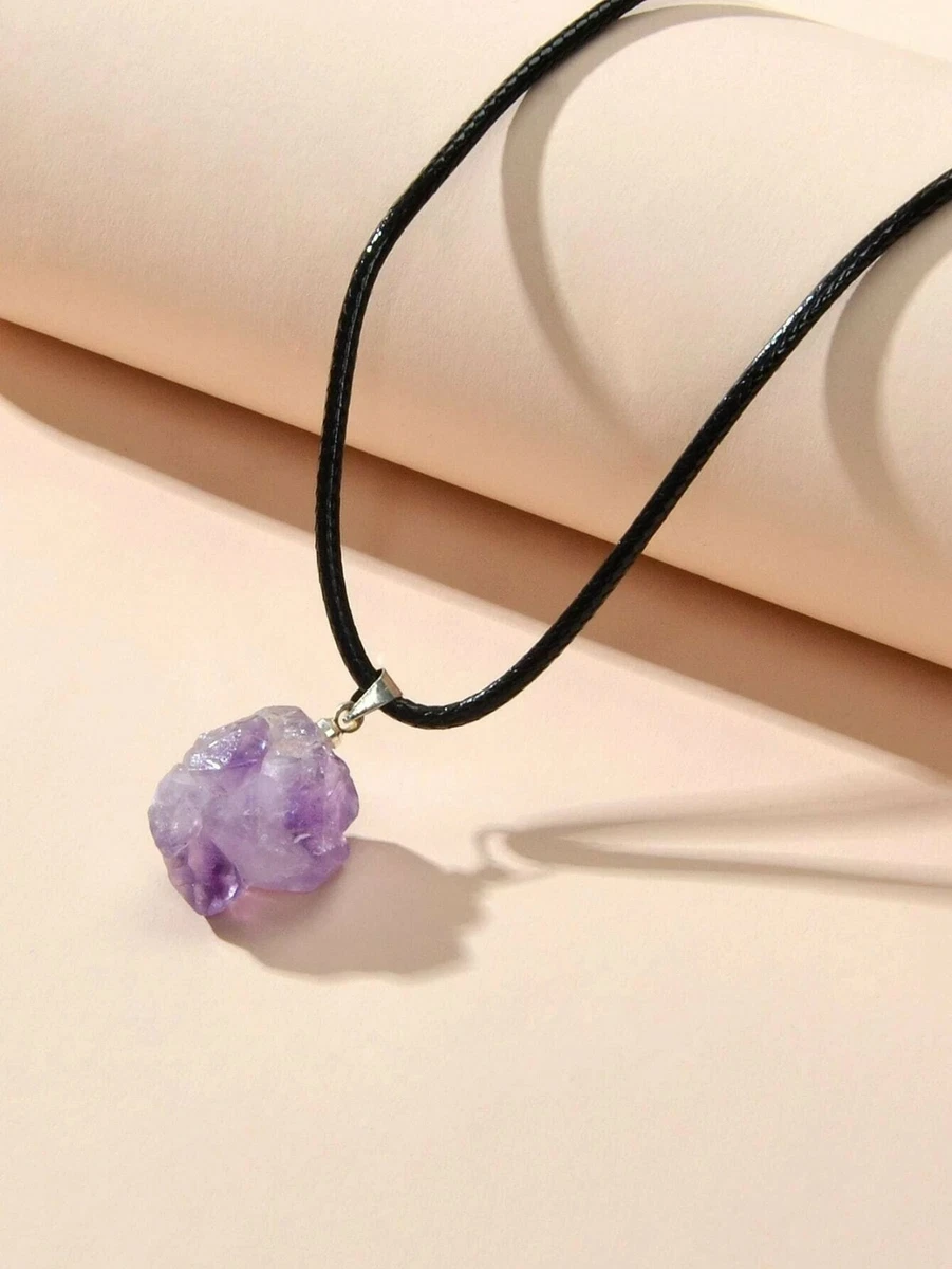 Purple cheap stone jewellery