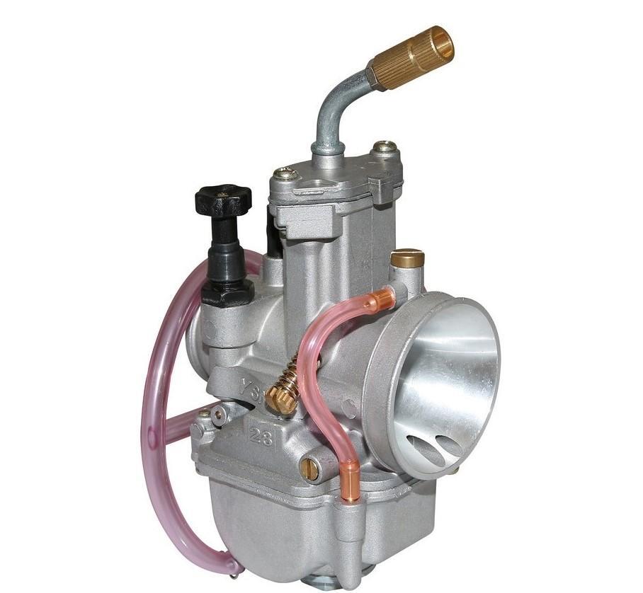 Carburateur PWK 28 mm entrée polie améliorant la reprise moteur