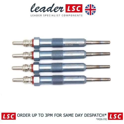 4x Glow Plugs Renault Kangoo dCi from 2008 NEW Original 110654876R 1.5 OEM - Picture 4 of 12