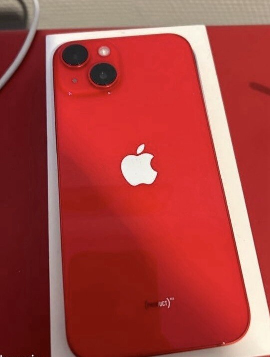 Apple iphone 14 plus- 200GB- Red with tiktok installed | eBay