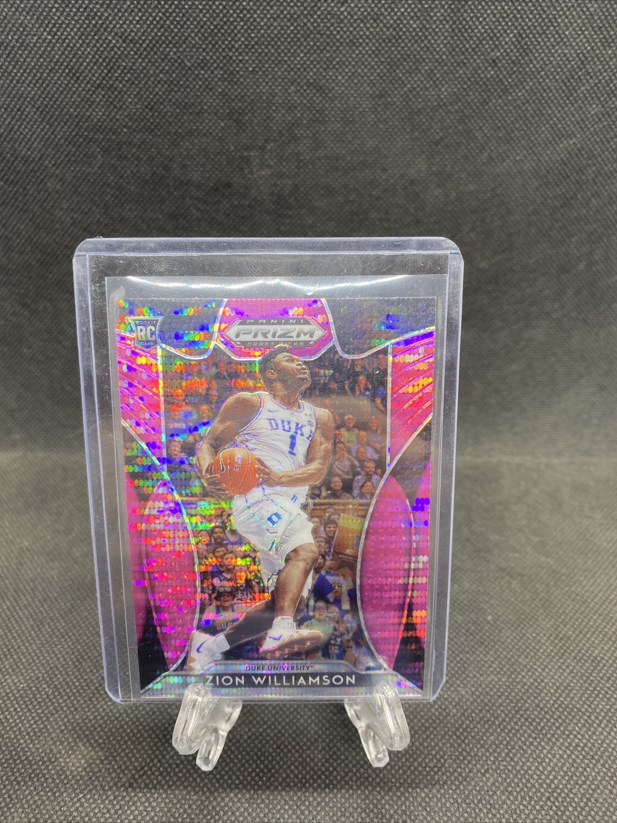 Panini Prizm Draft Picks 2019-2020 - Zion Williamson - Rookie Pink Pulsar Rc 📈