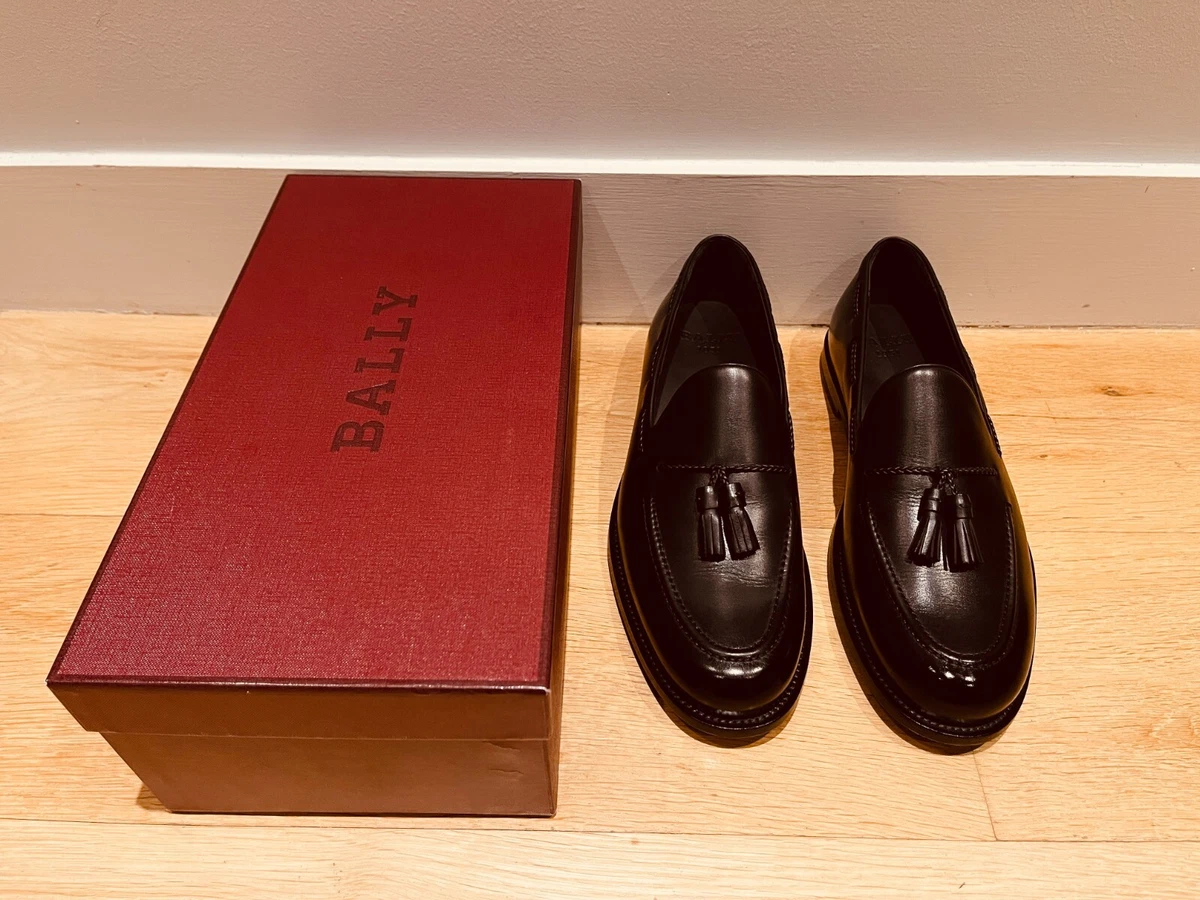 Bally tassel-detail leather loafers - Black