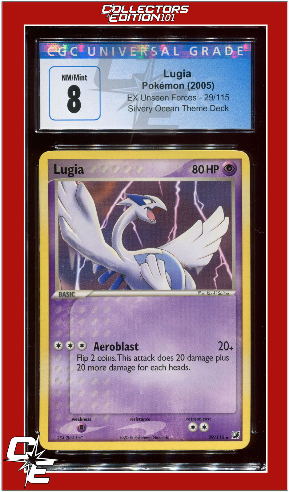 Lugia 29/115 Cosmos Holo Promo - Silvery Ocean Theme Deck - Pokemon Singles  » Pokemon English Promos - Collector's Cache