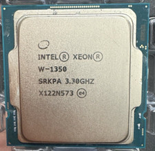 Intel Xeon W-1350 3.30 Ghz 6 Cores 12 Threads LGA 1200 SRKPA CPU Processor