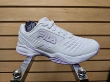 Fila Axilus 2 Energized Womens Tennis Shoes - White/Lavender - New