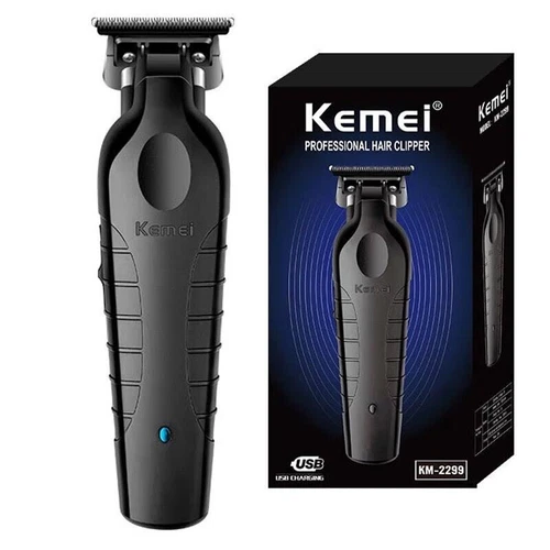 Kemei 2299 Herren Profi Friseur Akku Haarschneider 0mm Zero Gapped Schnitzen - Bild 3 von 3