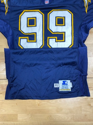 Vintage Starter San Diego Chargers #99 Raylee Johnson Team Issued 10126 - Picture 2 of 15