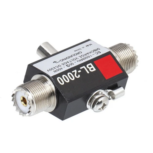 Coaxial Thunder Arrestor PL259 Female To PL259 Female Durable Replacement q