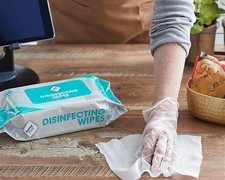 WipesPlus Disinfecting Wipes-480 Total Industrial Strength Wipes-3 Packs of 80