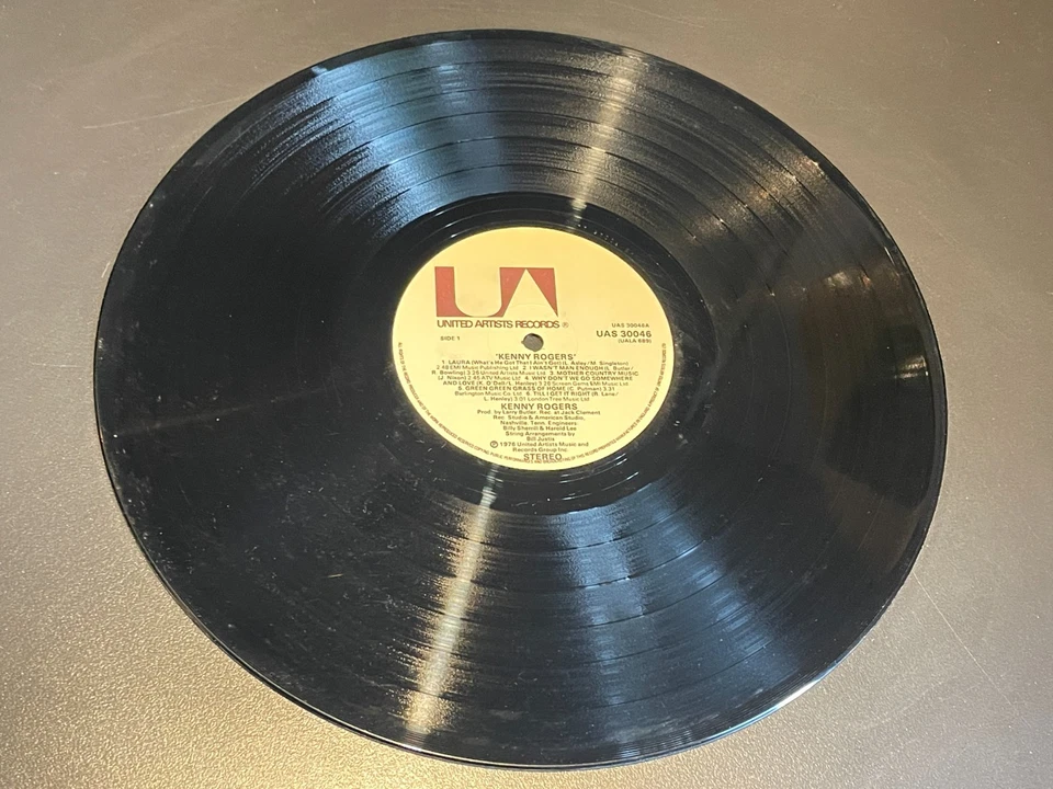 Kenny Rogers - Vinyl Record LP Album - 1976 United Artists - UAS 30046 - VG/VG - Image 4 of 4