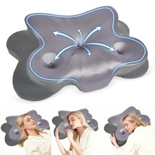 Cervical Pillow for Neck Pain Relief, Ergonomic Memory Foam Pillows for Neck ...