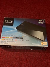 Sony BDP-S5100 Blu-ray/DVD Player Wi-Fi 3D Streaming In Box Works