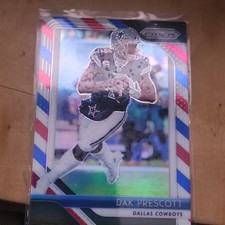 Panini 2018 Prizm Dak Prescott Dallas Cowboys NFL Football Card #145