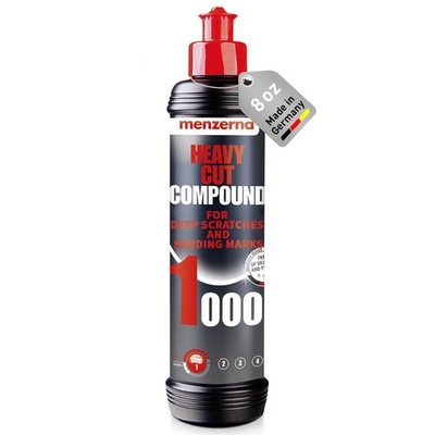 menzerna Heavy Cut Compound 1000'' I Abrasive Polishing for 8oz. (US) 