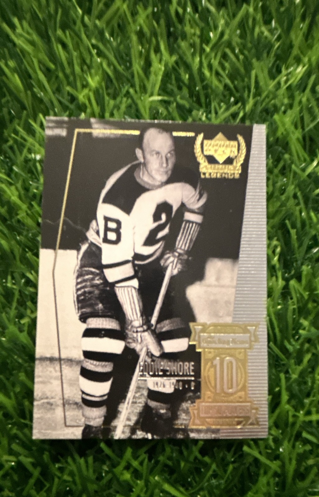 1999-00 Upper Deck Century Legends - Eddie Shore #10 H20