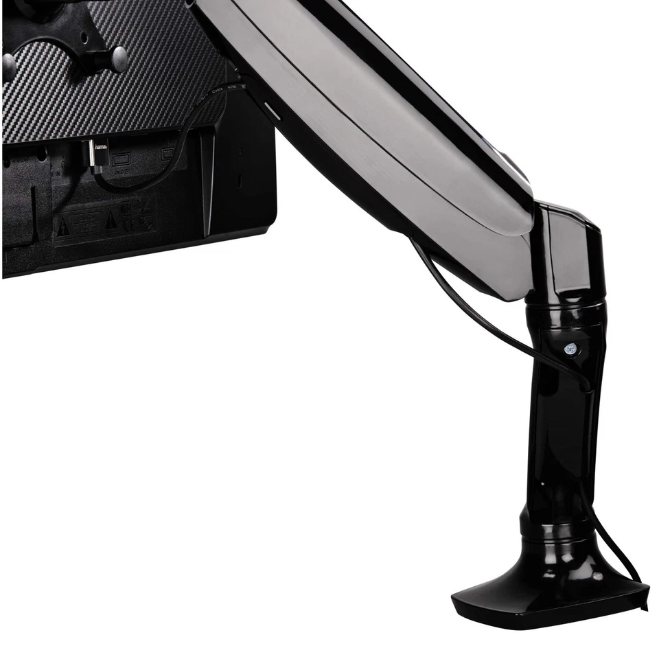 Hama Monitorarm mit Gasliftarm bis 26" Schwenkarm Tisch Halterung Monitor-Halter - Bild 3 von 4
