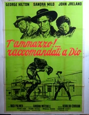 cm.140x200-T'AMMAZZO RACCOMANDATI A DIO-HILTON-MILO-CIVIRANI-SPAGHETTI-N58-3