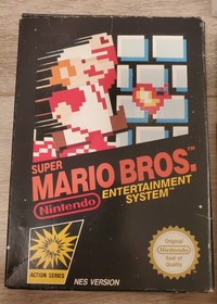 BOXED Nintendo NES Control Deck Console & Super Mario Bros - ONE OWNER