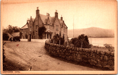 Loch Maree Hotel Wester Ross Scotland UK Unposted Postcard E4