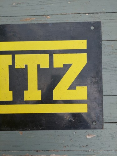 Vintage "Weitz" Advertising Metal Sign For The Construction Company - Picture 5 of 5