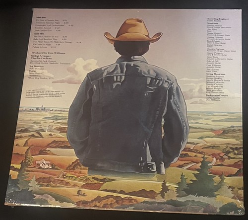 sealed Lp DON WILLIAMS (I'm Just a) COUNTRY BOY 1977 Dot DO 2088 - Imagen 2 de 2