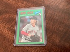 2026 Topps Heritage Connelly Early Green Refractor Rc /99 Dinged Corner