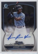 2023 Bowman Chrome Prospect Auto Jhonny Piron #CPA-JPN Auto yf1