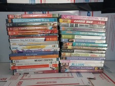 Massive Lot Of 25 New Workout Yoga Pilates Dvds Kathy Smith The Firm - T8#380
