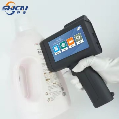 Handheld inkjet printer 12 date code Qr cardboard box printing machine