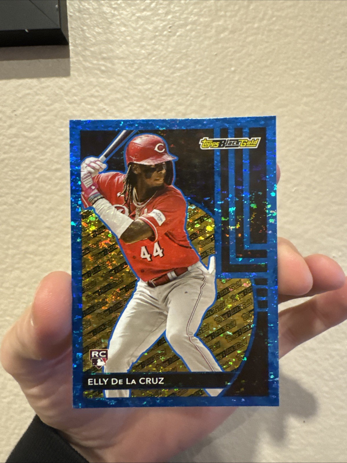 2024 Topps Update Series - Topps Black Gold Elly De La Cruz #BG-6 Blue (RC)