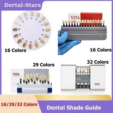 VITA Teeth Porcelain Shade Guide 16/29/32 Colors 3D Master Toothguide Classical