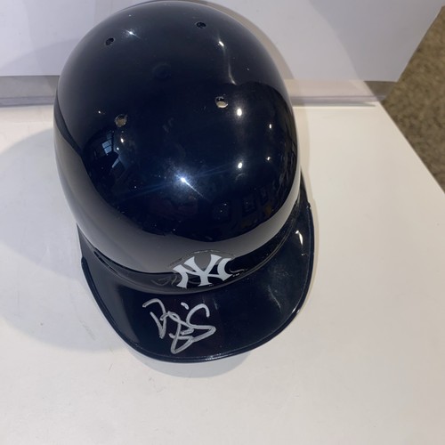 Darryl Strawberry Autograph New York Yankees Mini Baseball Helmet JSA COA No Box