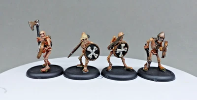 Warhammer tow Undead wargame squelette mort skeleton dead bone os unit guerrier - Photo 1/2