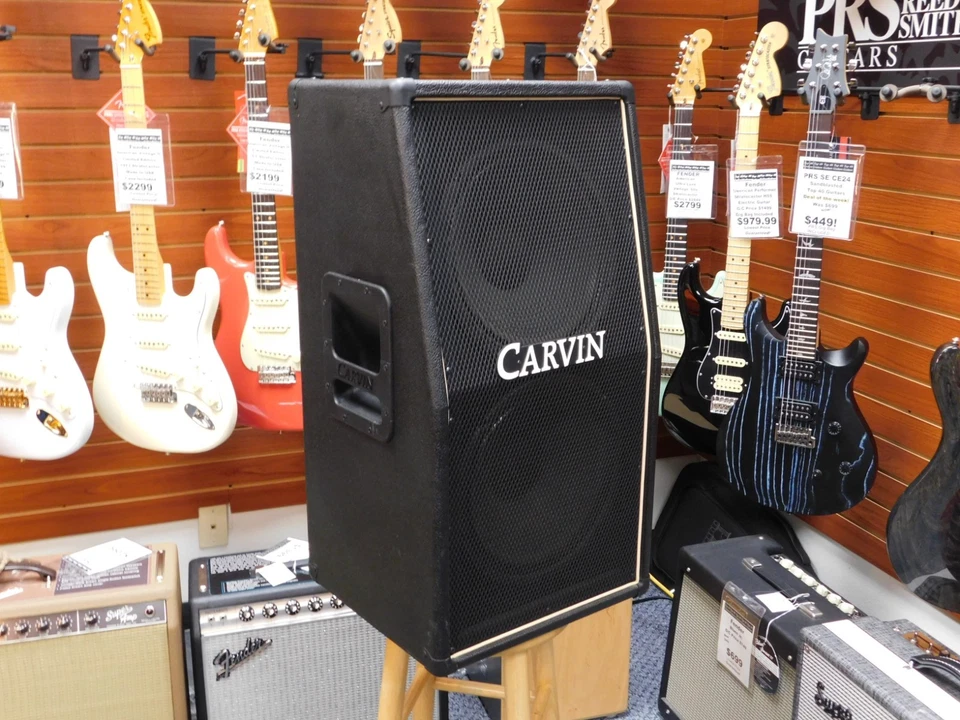 Carvin V212 2X12 Vertical Slant Guitar Cabinet 1/4 STACK! - Image 2 of 4