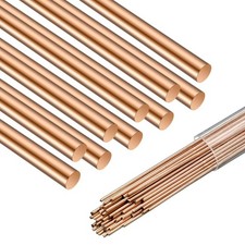 BCup5 15 Percent Silver Brazing Rods 40 Pack Phos Copper Welding for HVAC AC