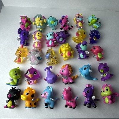 Hatchimals COLLEGGTIBLES Mixed Lot of 30- Translucent, Pearlized, Fuzzy, Glitter
