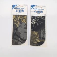 2 Pks Bondex Iron-On Outdoor Tree Camo Restore Canvas Patches 5x7" 2/pk (4) NEW