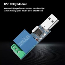 AUSB Relay Module MCU PC USB Smart Control Switch Jog Self Locking