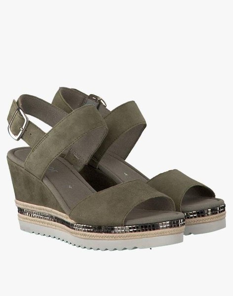 Women Gabor Heels Green 40
